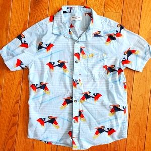 Boys Billabong Short-sleeved camp style shirt